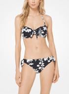 Michael Michael Kors Floral Halter Bikini Top