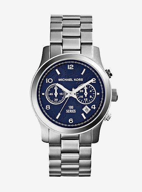 Michael Kors Watch Hunger Stop Runway Silver-tone Watch