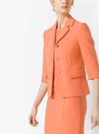 Michael Kors Collection Stretch Boucle-crepe Jacket