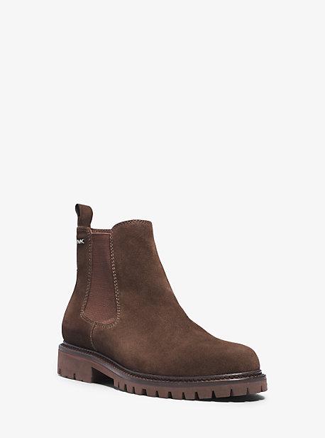 Michael Kors Mens Hudson Suede Boot
