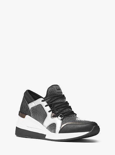 Michael Michael Kors Scout Mesh And Logo Sneaker