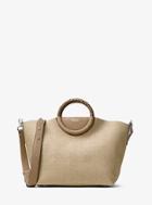 Michael Kors Collection Skorpios Woven Market Bag