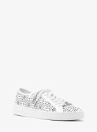 Michael Michael Kors Keaton Perforated Leather Sneaker