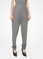 Michael Kors Collection Stretch-wool Pleated Trousers