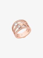 Michael Kors Rose Gold-tone Celestial Ring