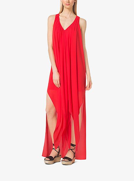 Michael Michael Kors Ruffled Caftan Dress