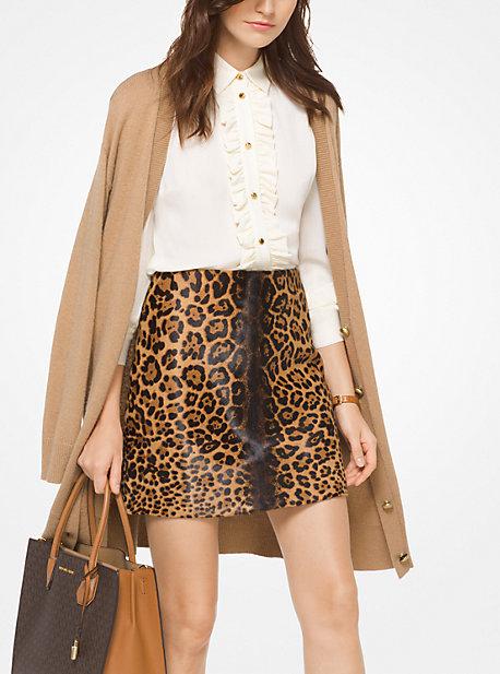 Michael Michael Kors Ruffled Silk-georgette Blouse