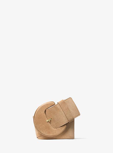 Michael Kors Collection Oversized Suede Belt
