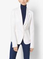 Michael Kors Collection Cashgora-melton Blazer