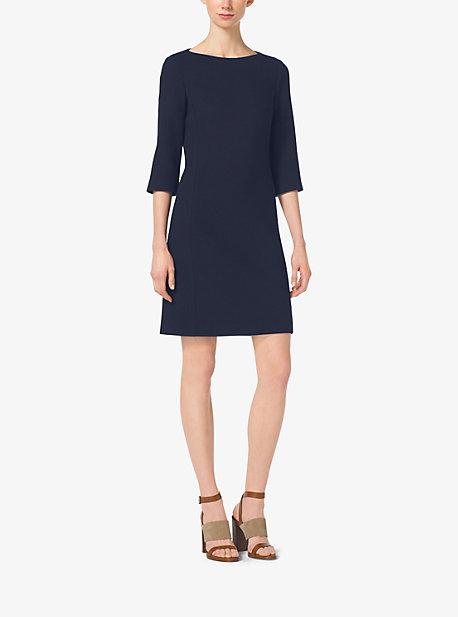 Michael Kors Collection Stretch Boucle-crepe Shift Dress