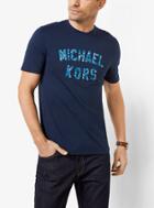 Michael Kors Mens Varsity Logo Graphic Cotton T-shirt