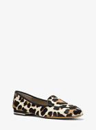 Michael Kors Collection Jeslyn Leopard Calf Hair Loafer