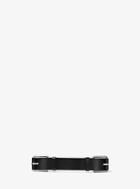 Michael Kors Collection Double-buckle Calf Leather Belt