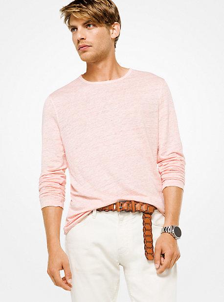 Michael Kors Mens Linen Pullover