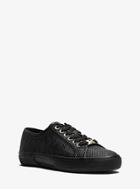 Michael Michael Kors Boerum Logo Leather-trimmed Sneaker