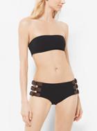Michael Kors Collection Buckled Bandeau Bikini