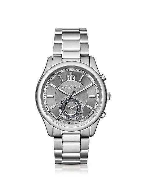 Michael Kors Aiden Silver-tone Watch