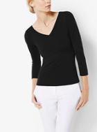 Michael Kors Collection Stretch-wool V-neck Pullover