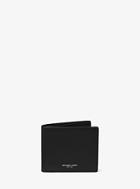 Michael Kors Mens Harrison Leather Id Billfold Wallet