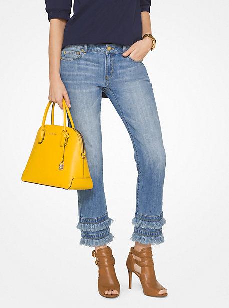 Michael Michael Kors Fringed Jeans