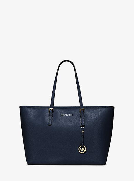 Michael Michael Kors Jet Set Travel Large Saffiano Leather Top-zip Tote