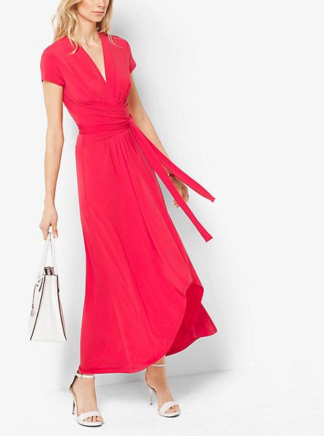 Michael Michael Kors Cap-sleeve Wrap Dress