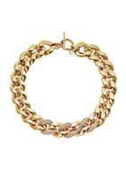 Michael Kors Pave Gold-tone Chunky Chain Necklace