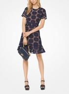 Michael Michael Kors Floral Embroidered Organza Dress