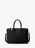 Michael Kors Collection Helena Small French Calf Leather Satchel