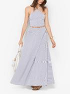 Michael Michael Kors Seersucker Maxi Dress