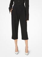 Michael Kors Collection Wool-serge Cropped Trousers