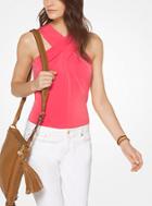 Michael Michael Kors Cross-neck Top
