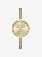 Michael Kors Blakely Pave Gold-tone Watch
