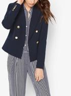 Michael Michael Kors Double-breasted Twill Blazer
