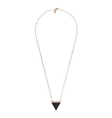 Michael Kors Triangle Pendant Necklace