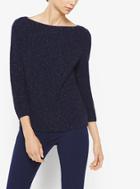Michael Kors Collection Metallic Wool-blend Sweater