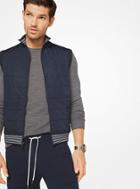 Michael Kors Mens Lightweight Cotton-blend Vest