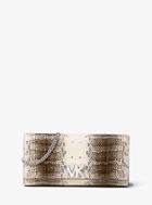Michael Michael Kors Mott Embossed Leather Chain Wallet