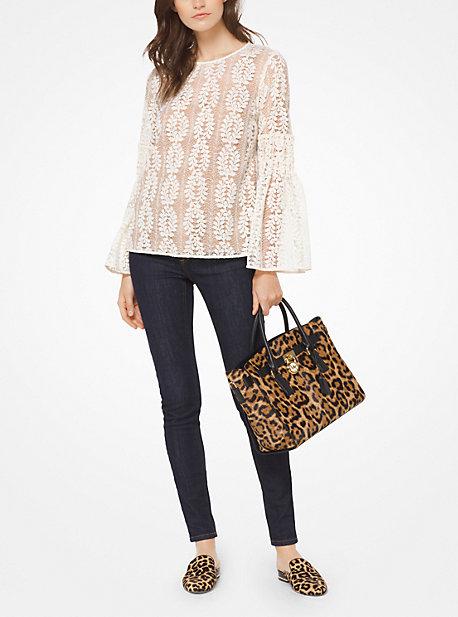 Michael Michael Kors Bell-sleeve Lace Top