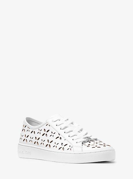 Michael Michael Kors Keaton Perforated-leather Sneaker