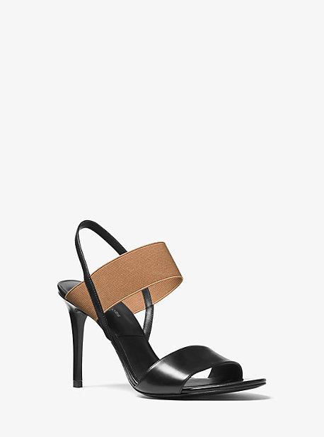 Michael Kors Collection Chantal Calf Leather Sandal