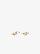 Michael Kors Baguette Stud Earrings
