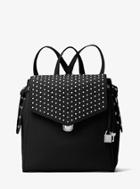 Michael Michael Kors Bristol Medium Studded Leather Backpack
