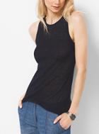 Michael Michael Kors Linen-blend Tank Top