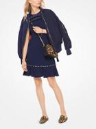 Michael Michael Kors Studded Crepe Dress