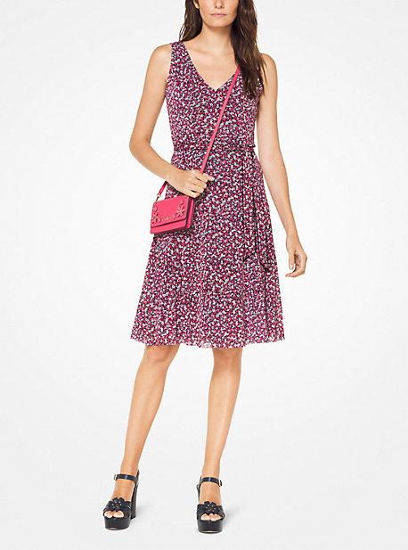 Michael Michael Kors Floral Nylon Mesh Dress