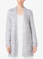Michael Kors Collection Cotton And Mohair Tweed Cardigan