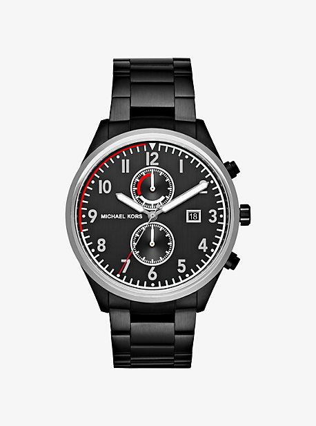 Michael Kors Saunder Black-tone Watch