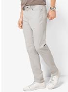 Michael Kors Mens Slim-fit Stretch-twill Trousers