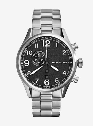 Michael Kors Hangar Silver-tone Watch